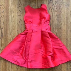 kate spade open back silk mini dress